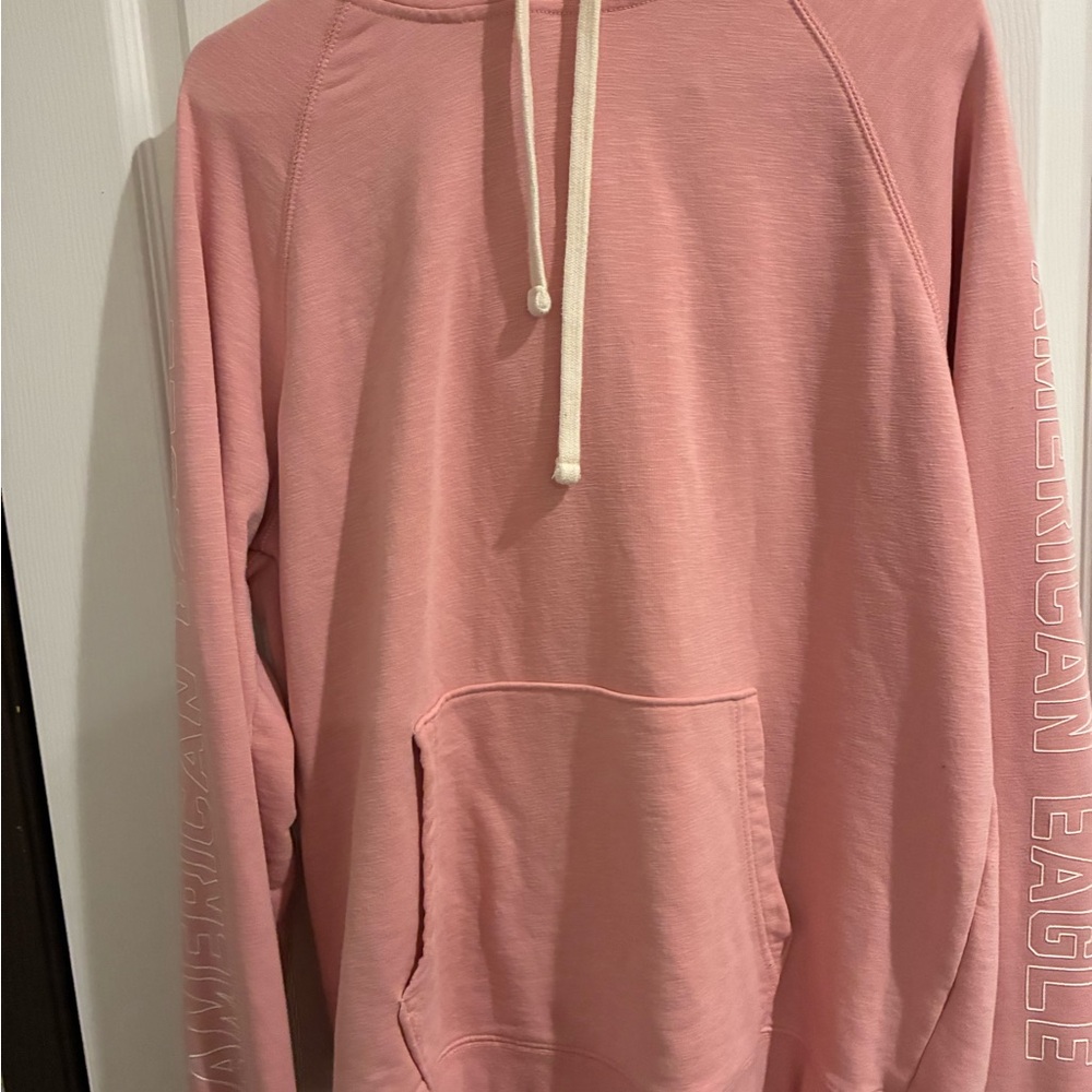 American Eagle Outfitters Pink Hoodie Sweater
